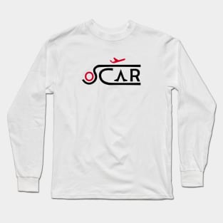 OSCAR Aviation Phonetic Alphabet Pilot Airplane Long Sleeve T-Shirt